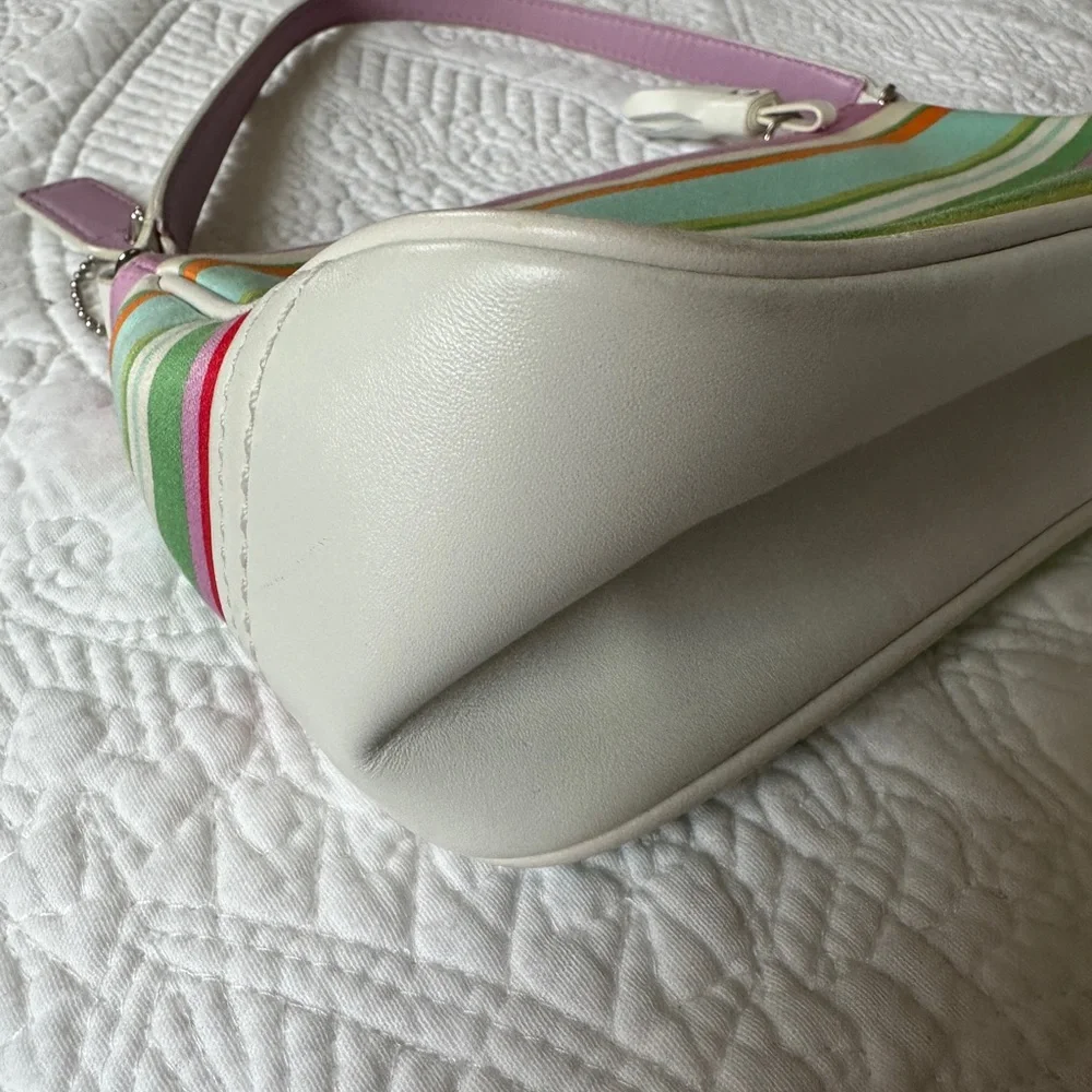 Coach Multicolor Striped Demi bag - Picture 6 of 9